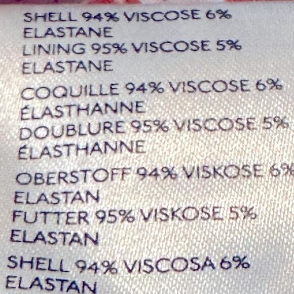 Bodhi Blouse by Anthropologie Orange white  Tropical Wrap Top Size small - Picture 5 of 7